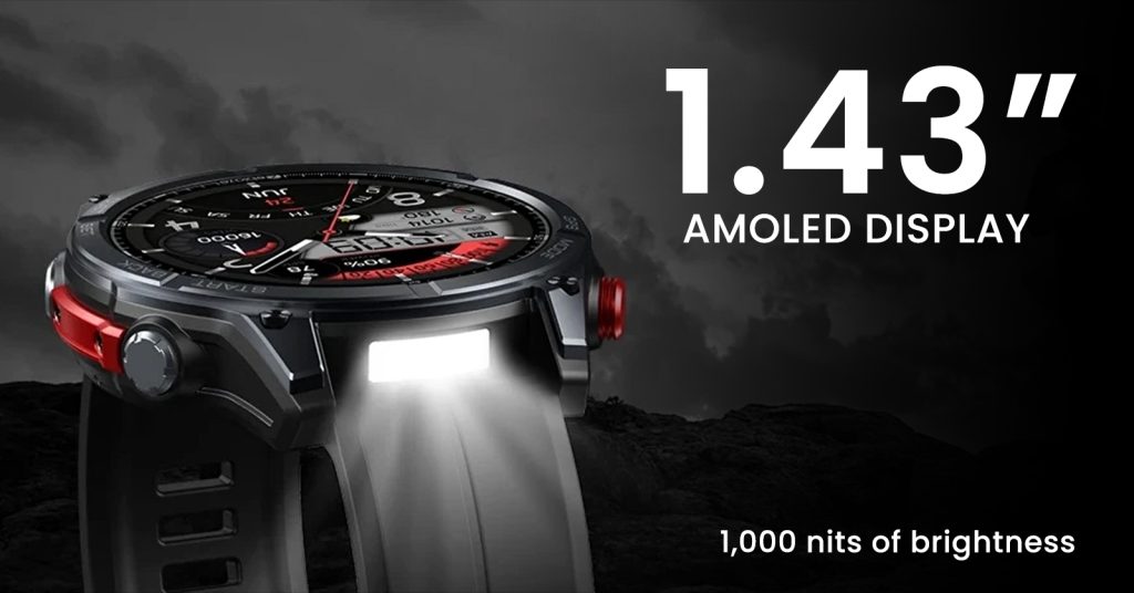 Zeblaze Stratos 4 display