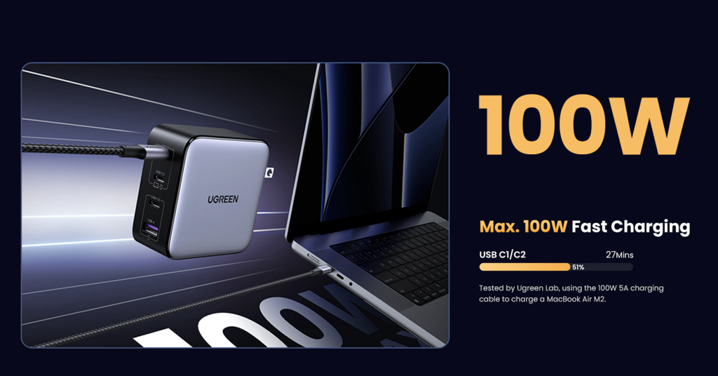 UGREEN Nexode 100W Design