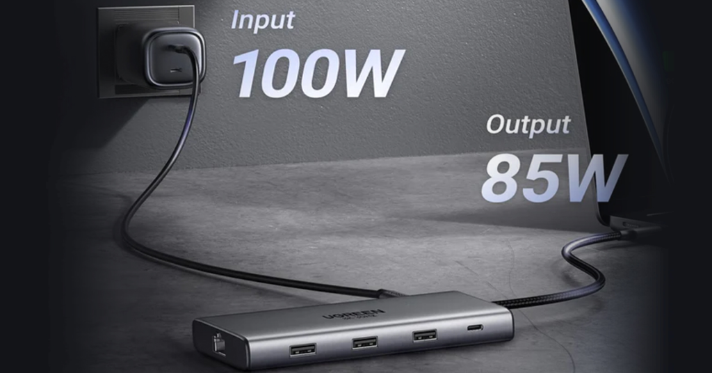 UGREEN Revodok Pro Charging Power