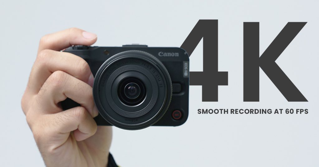 Canon EOS R50 V 4K Recording